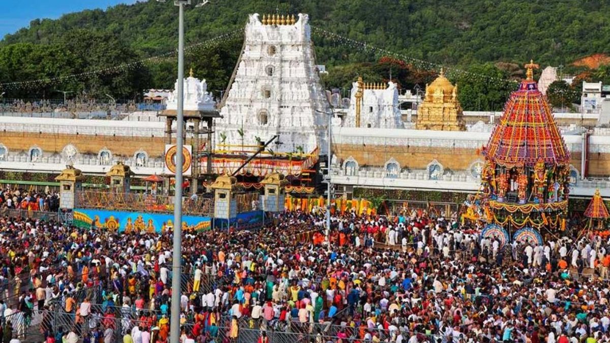 ತಿರುಪತಿ ತಿಮ್ಮಪ್ಪನ ಹುಂಡಿಗೆ ಒಂದೇ ದಿನ 6.93 ಕೋಟಿ ರೂ. ಕಾಣಿಕೆ