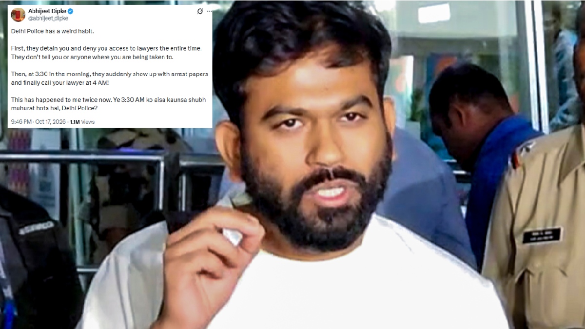 Abhijeet Dipke: ಜೈಲಿನಿಂದ ಬಿಡುಗಡೆಯಾದ ಬೆನ್ನಲ್ಲೇ ದೆಹಲಿ ಪೊಲೀಸರಿಗೆ ವಿಚಿತ್ರವಾದ ಅಭ್ಯಾಸವಿದೆ ಎಂದ ಅಭಿಜೀತ್ ದೀಪ್ಕೆ!