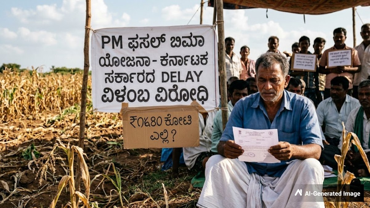 ರೈತರ ಬೆಳೆ ವಿಮೆಗೆ ₹1,680 ಕೋಟಿ ಬಾಕಿ? ಬೆಳೆ ಕಳೆದುಕೊಂಡವರಿಗೆ ಸಿಗದ ಪರಿಹಾರ: ವಿಪಕ್ಷ ನಾಯಕ ಕಿಡಿ