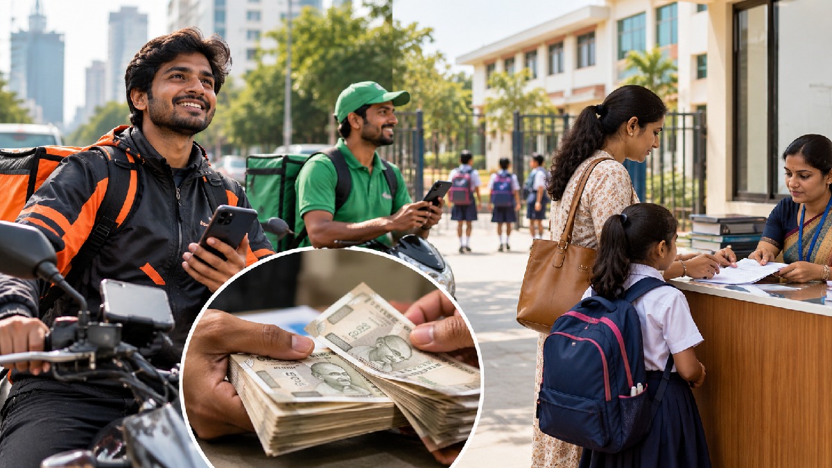 ಗಿಗ್‌ ವರ್ಕರ್ಸ್‌ ಮಗುವಿನ ಸ್ಕೂಲ್‌ ಫೀಸ್‌ 1.5 ಲಕ್ಷ : ಇಡೀ ಫ್ಯಾಮಿಲಿ ಇನ್‌ಕಂ ಬದಲಾಯಿಸಿದ್ದು ಪತ್ನಿಯ ನಿರ್ಧಾರ