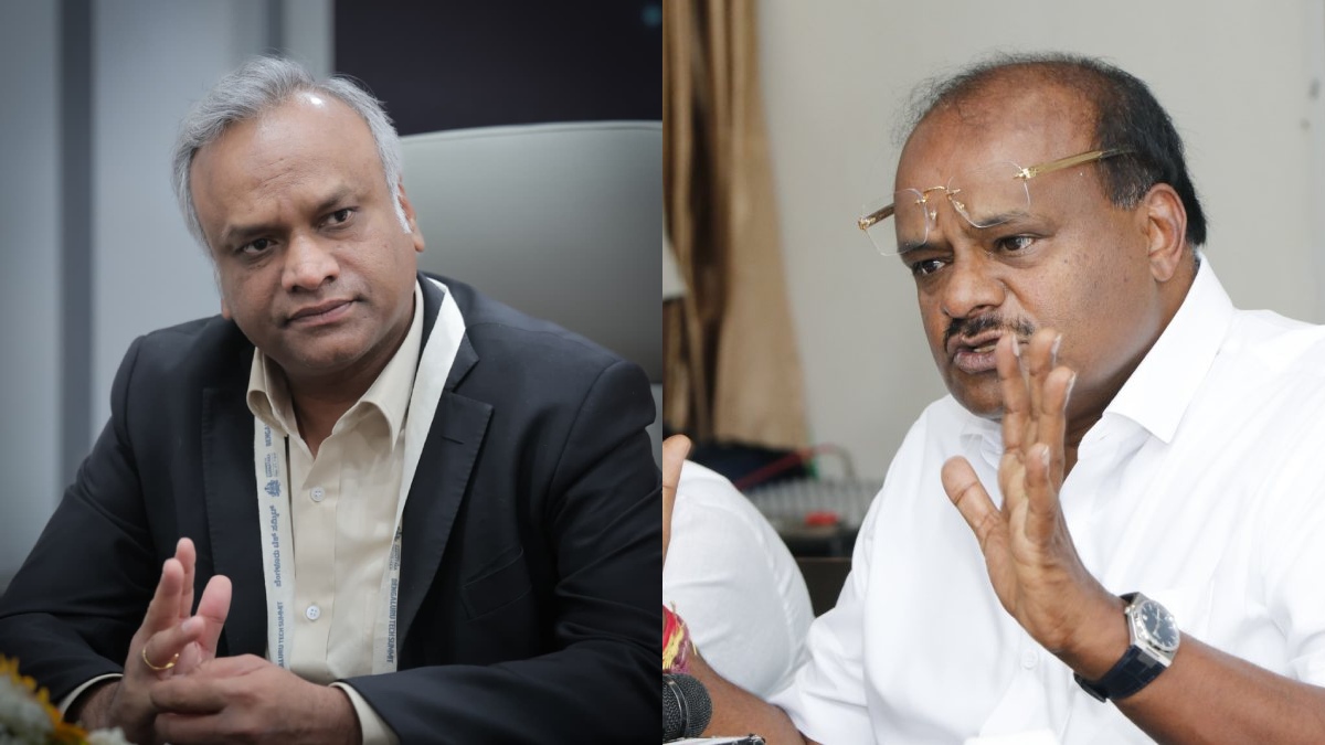 ಪ್ರಿಯಾಂಕ್ ಖರ್ಗೆ ನನ್ನ ಸಾವು ಬಯಸುತ್ತಿದ್ದಾರೆ; ನಾನೇನು ನಿಮ್ಮಪ್ಪನ ಗಂಟು ತಿಂದಿದ್ದೀನಾ?: ಹೆಚ್ ಡಿ ಕುಮಾರಸ್ವಾಮಿ ಕಿಡಿ