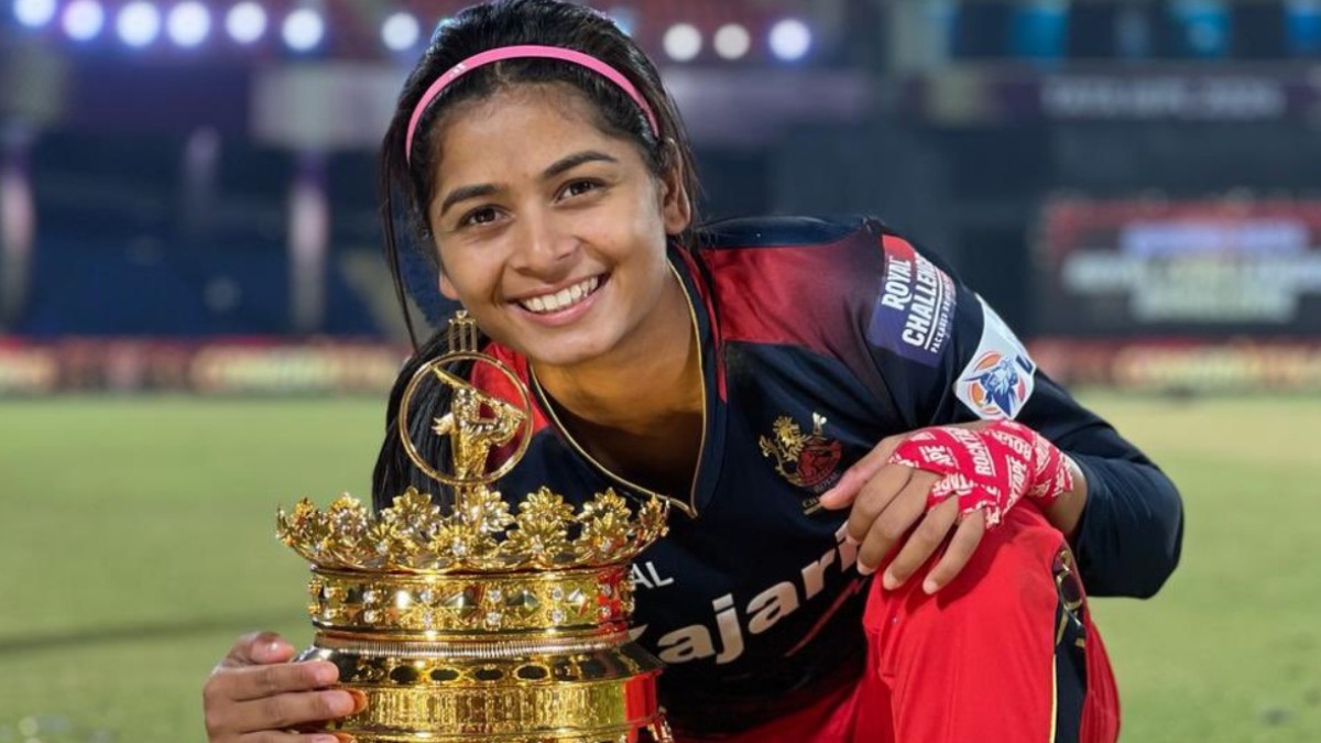 ಬೆಂಗಳೂರು ತಂಡಕ್ಕೆ ವೃಂದಾ ದಿನೇಶ್ ಆಯ್ಕೆಯಾಗುತ್ತಿದ್ದಂತೆ ಕುಣಿದು ಕುಪ್ಪಳಿಸಿದ ಆರ್‌ಸಿಬಿ ಟಗರುಪುಟ್ಟಿ ಶ್ರೇಯಾಂಕಾ ಪಾಟೀಲ್