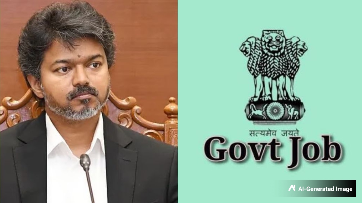 ಸರ್ಕಾರಿ ಉದ್ಯೋಗಾಕಾಂಕ್ಷಿಗಳಿಗೆ ಭರ್ಜರಿ ಗುಡ್‌ ನ್ಯೂಸ್‌ ನೀಡಿದ ತಮಿಳುನಾಡು ಸಿಎಂ ವಿಜಯ್