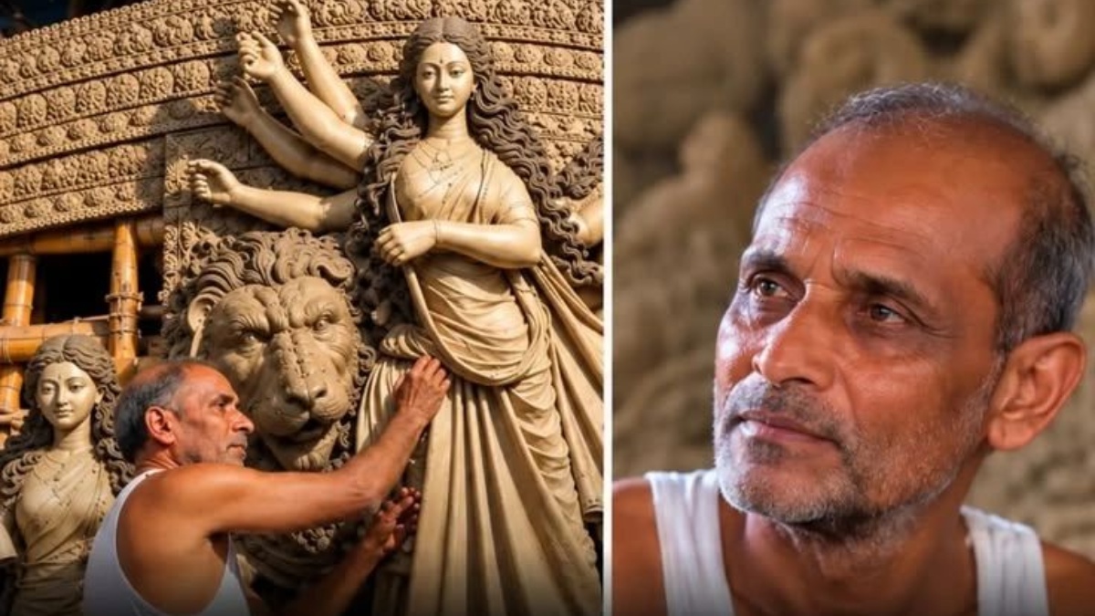 ಇದು ಕಣ್ಣು ಕಾಣದಿದ್ದರೂ ಸ್ಪರ್ಶದಿಂದಲೇ ದೇವರ ಮೂರ್ತಿ ಕೆತ್ತುವ ಅಂಧ ಕಲಾವಿದ ರಾಮ್ ಪಾಲ್ ಯಶೋಗಾಥೆ