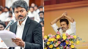 'വസ്ത്രമല്ല, രാഷ്ട്രീയം'; കറുപ്പും വെളുപ്പും സ്യൂട്ടിന്റെ രഹസ്യം പരസ്യമാക്കി വിജയ്!