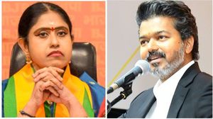 വിജയധരണി ഇനി വിജയ്‌ക്കൊപ്പം; ബിജെപിക്ക് അപ്രതീക്ഷിത തിരിച്ചടി, മുന്‍ മന്ത്രി പച്ചൈമാളും ടിവികെയില്‍