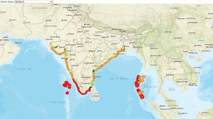 കള്ളക്കടൽ ജാഗ്രതാ നിർദേശം; എല്ലാ തീരദേശ ജില്ലകളിലും റെഡ് അലർട്ട്