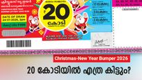 ക്രിസ്മസ് ബംപര്‍: 20 കോടിയില്‍ ഭാഗ്യശാലിക്ക് എത്ര കിട്ടും? ഒരു കോടിയടിച്ചാല്‍ 37 ലക്ഷം രൂപ നഷ്ടം!