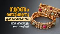 സ്വര്‍ണവില കുത്തനെ വര്‍ധിച്ചു; കേരളത്തില്‍ ഇന്ന് റെക്കോര്‍ഡ് നിരക്ക്, ആഗോള വിപണിയില്‍ കുറഞ്ഞു