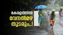 കേരളത്തിൽ വ്യാഴാഴ്‌ച വരെ ശക്തമായ മഴ; 50 കിലോമീറ്റർ വരെ വേഗതയിൽ കാറ്റ് വീശാം, ഇടിമിന്നൽ ജാഗ്രത