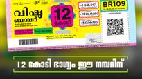 വിഷു ബമ്പർ നറുക്കെടുപ്പ് ഫലം; 12കോടി ലഭിച്ചത് ഈ നമ്പറിന്..വിജയികളെ അറിയാം