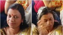 മന്ത്രി ബിന്ദു കൃഷ്ണയുടെ തലയിലേക്ക് ചൂടുള്ള പായസം മറിഞ്ഞു; സൗജന്യ ബസ് യാത്ര ഉദ്ഘാടനത്തിനിടെ