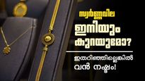സ്വർണ്ണം നഷ്ടത്തിൽ വിൽക്കണോ? വില ഇനിയും കുറയുമോ? നിക്ഷേപകർ ഇതറിഞ്ഞില്ലെങ്കിൽ വൻ നഷ്ടം!