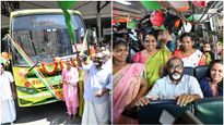 രാത്രി യാത്രയ്ക്ക് കെഎസ്ആര്‍ടിസി പിങ്ക് ബസ്; വനിതകള്‍ക്ക് ആശ്രയം, ലുലു മാള്‍ വഴി സര്‍വീസ്