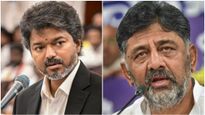 വിജയ്‌ക്കെതിരെ കര്‍ണാടകയില്‍ പ്രതിഷേധം ശക്തം; ക്ഷണിച്ച് ഡികെ, കാവേരി തര്‍ക്കം രൂക്ഷമാകുന്നു
