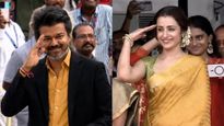തൃഷയെ കൊണ്ടുവന്നിരുത്തി, വിജയിയുടെ മാനം കാറ്റിൽ പറന്നു;രൂക്ഷവിമർശനവുമായി ഡിഎംകെ മുഖപത്രം
