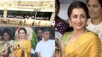 മുഖ്യമന്ത്രി വിജയ്‌യുടെ സ്വാതന്ത്ര്യദിനാഘോഷ ചടങ്ങിൽ ശ്രദ്ധ നേടി തൃഷയുടെ സാന്നിധ്യം; സംഗീതയും മക്കളുമില്ല!