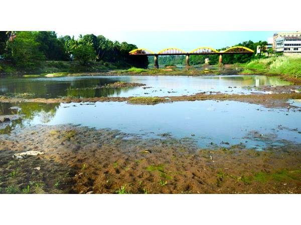 വരൾച്ച രൂക്ഷം: ഇടമുറിയാൻ വെമ്പൽ പൂണ്ട്  പത്തനംതിട്ടയിലെ നദികൾ , പമ്പയും അച്ചൻകോവിലാറും ഭീതിയില്‍!