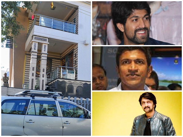 കന്നഡ സിനിമാ ലോകത്തെ ഞെട്ടിച്ച് സൂപ്പർ താരങ്ങളുടെ വസതിയിൽ റെയ്ഡ്; കാരണം മൂന്ന് ബിഗ് ബജറ്റ് ചിത്രങ്ങൾ