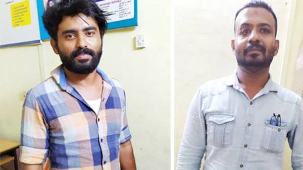 നീലേശ്വരത്ത് വൻ ചന്ദന വേട്ട: രണ്ട് യുവാക്കൾ റിമാൻഡിൽ!!  ചരക്കുലോറികൾ പരിശോധനക്കിടെ!