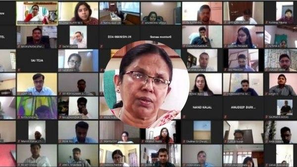 ആരോഗ്യമന്ത്രി വീണ്ടും ടീച്ചറായി..! ഇത്തവണ ക്ലാസെടുത്തത് ഐഎഎസ് ഉദ്യോഗസ്ഥർക്ക്, കേരളത്തിന് അഭിനന്ദനം