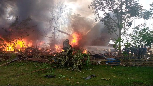 ഫിലിപ്പൈൻസ് വിമാനപകടത്തിൽ 29 മരണം: 40 പേർ ചികിത്സയിൽ, അപകടത്തിൽപ്പെട്ടത് വ്യോമസേനാ വിമാനം ..