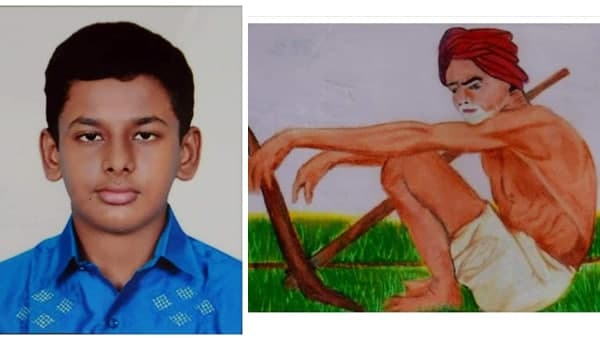 അക്ഷയ്ക്ക് അംഗീകാരം നേടിക്കൊടുത്തത് ഇന്ത്യൻ കർഷകന്റെ ആ ചിത്രം; ശിശുദിനത്തിൽ വര സ്റ്റാമ്പായി തെളിയും
