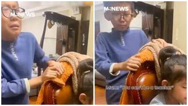 അനിയത്തിയെ കണക്ക് പഠിപ്പിക്കാന്‍ നോക്കി പൊളിഞ്ഞു; പൊട്ടിക്കരഞ്ഞ് സഹോദരന്‍: ചിരിപൊട്ടിച്ച് വീഡിയോ