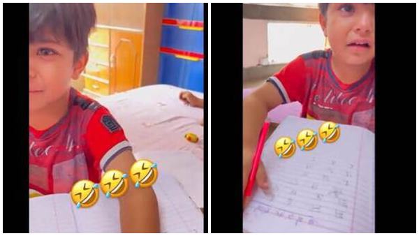 വൈറല്‍ വീഡിയോ: ഇനി പഠിക്കാനില്ല, അമ്മയോട് കരഞ്ഞ് ബഹളം വെച്ച് കുട്ടി, ചിരി പൊട്ടിച്ച് കമന്റുകള്‍