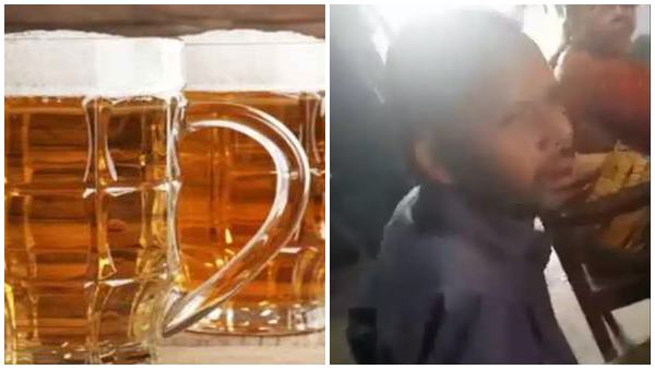 ആസ്വദിച്ച് പഠിപ്പിക്കല്‍, കുട്ടികള്‍ നോക്കിയപ്പോള്‍ കണ്ടത് മദ്യക്കുപ്പി; അധ്യാപകന് സംഭവിച്ചത് ഇങ്ങനെ