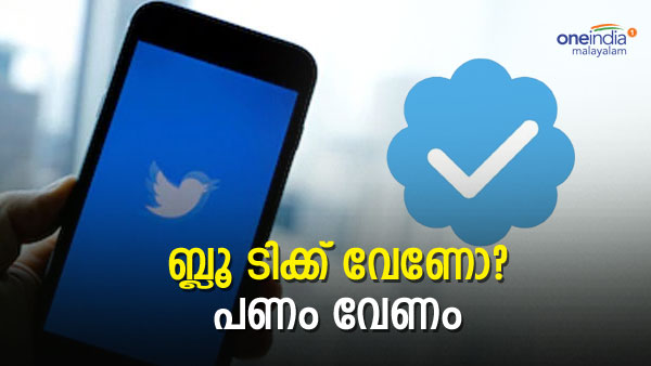 ട്വിറ്ററില്‍ ബ്ലൂ ടിക്ക് കിട്ടാന്‍ ഇനി ഓരോ മാസവും പണമടയ്ക്കണം... നിരക്കുകള്‍ ഇങ്ങനെ; കടുപ്പിച്ച് മസ്‌ക്