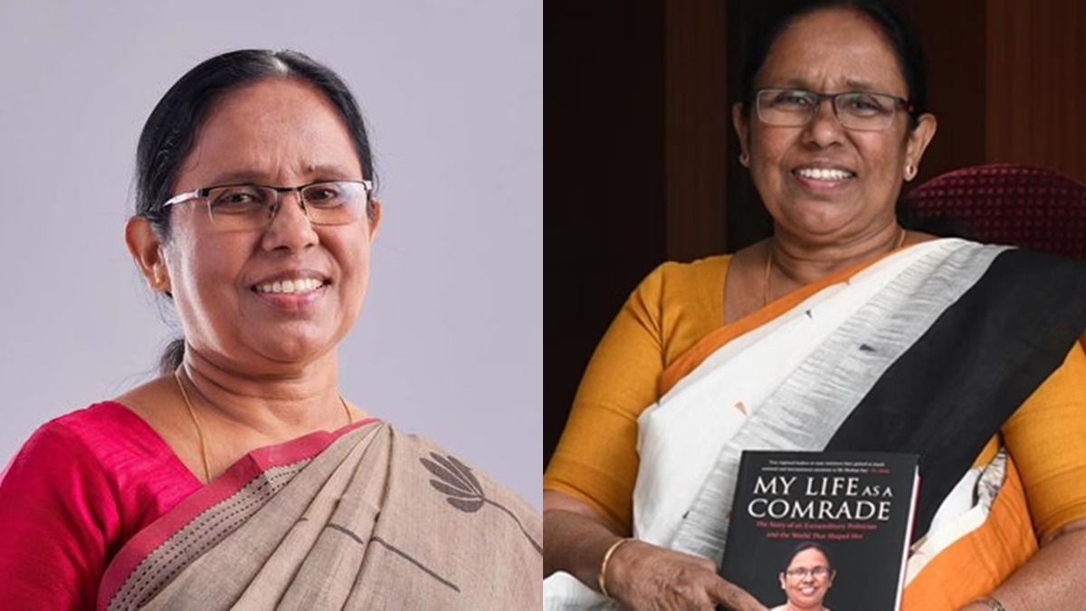 'സിലബസിൽ അല്ല, പുസ്തകം ഉൾപ്പെടുത്തിയത് അധികവായനയ്ക്ക്, അനുവാദം ചോദിച്ചില്ല'; കെകെ ശൈലജ