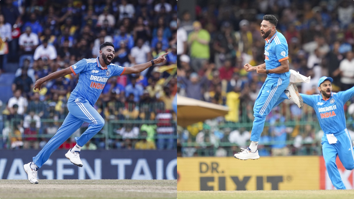 സിറാജ് ഓണ്‍ ഫയര്‍, എന്തൊരു ബോളാണ് ഭായ്; മിയാ മാജിക്ക് കൊണ്ടറിഞ്ഞ് ശ്രീലങ്ക