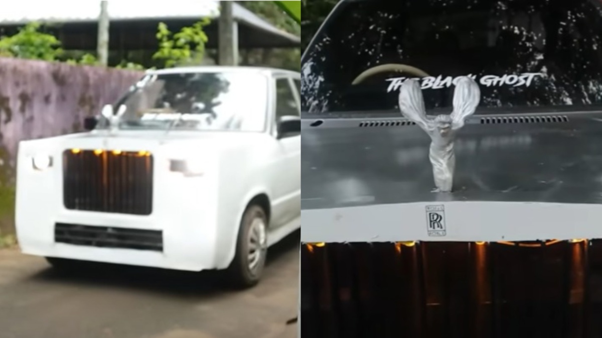45,000 രൂപയ്ക്ക് മാരുതി 800നെ റോൾസ് റോയ്സാക്കി മലയാളി, വൈറലായി 18 വയസുകാരൻ