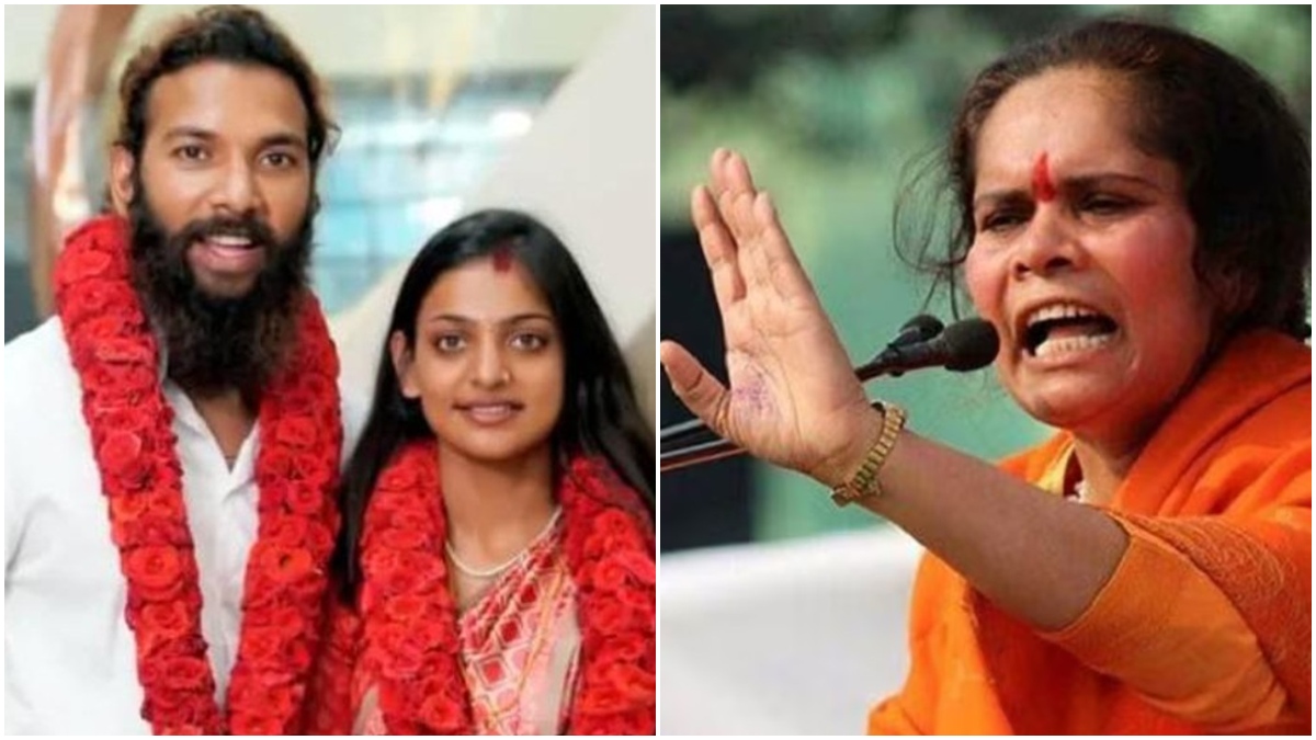 'മൊണാലിസയെ 35 കഷണങ്ങളാക്കും'; വിവാഹത്തിൽ വിദ്വേഷ പ്രസ്താവനയുമായി സാധ്വി പ്രാചി