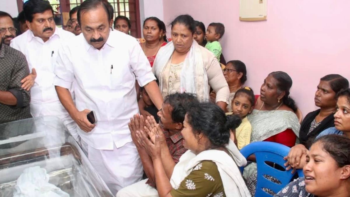 നിതിന്‍ രാജിന്റെ മരണം: കോളജില്‍ നിന്ന് ആരും വീട്ടിലേക്ക് വരാത്തത് സംശയകരം എന്ന് വി ശിവന്‍കുട്ടി