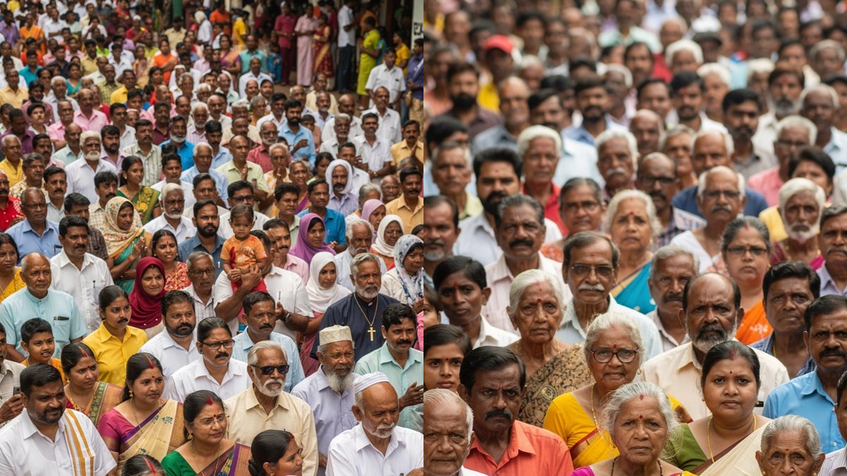 ഹിന്ദു, ക്രിസ്ത്യന്‍ വിഭാഗങ്ങളിൽ ജനനത്തേക്കാൾ കൂടുതൽ മരണം; ജനസംഖ്യാ വളര്‍ച്ച നെഗറ്റീവില്‍
