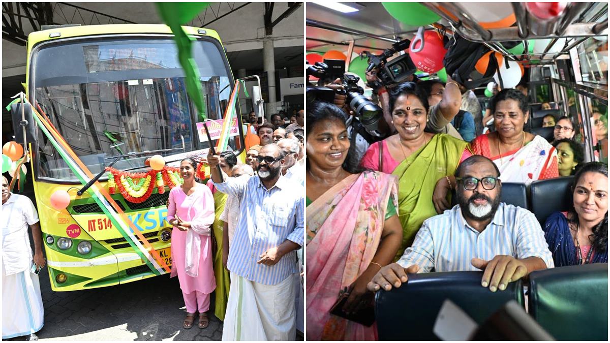 രാത്രി യാത്രയ്ക്ക് കെഎസ്ആര്‍ടിസി പിങ്ക് ബസ്; വനിതകള്‍ക്ക് ആശ്രയം, ലുലു മാള്‍ വഴി സര്‍വീസ്