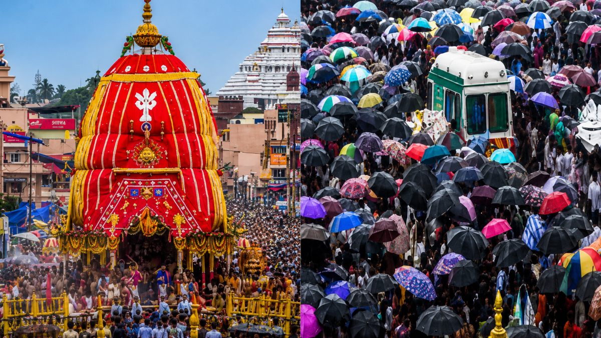 പുരി ജഗന്നാഥ രഥ യാത്രയ്ക്കിടെ തിക്കിലും തിരക്കിലും പെട്ട് ഒരാൾ മരിച്ചു; നൂറിലേറെ പേർക്ക് പരിക്ക്