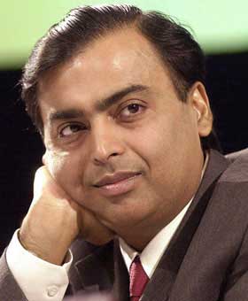 Reliance Industries CEO Mukesh Ambani