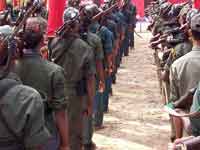 50 feared killed as Maoists blow up bus 50 feared killed as Maoists blow up bus