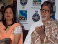 Rahat Tasneem with Bachchan Rahat Tasneem with Bachchan