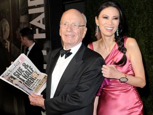 Murdoch and wife Wendi Murdoch and wife Wendi