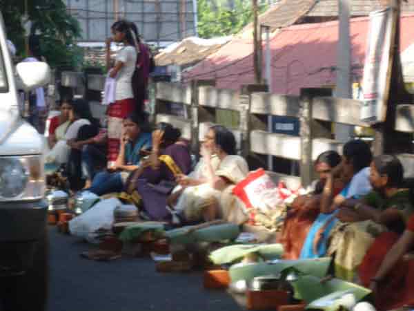 പൊങ്കാല തിരക്ക്