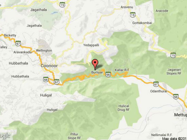 Burliyar Map Burliyar Map
