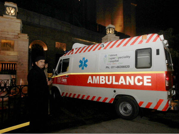 ആംബുലന്‍സ് എത്തി