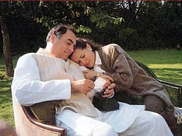 രാജീവ് ഗാന്ധി-സോണിയ ഗാന്ധി