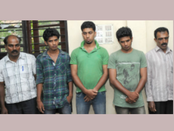 അഞ്ച് പേര്‍ അറസ്റ്റില്‍
