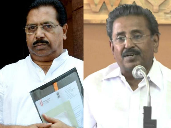 എംഐ ഷാനവാസ്, പിസി ചാക്കോ