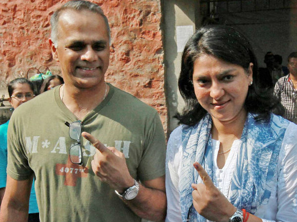 പ്രിയ ദത്തും ഭര്‍ത്തവും